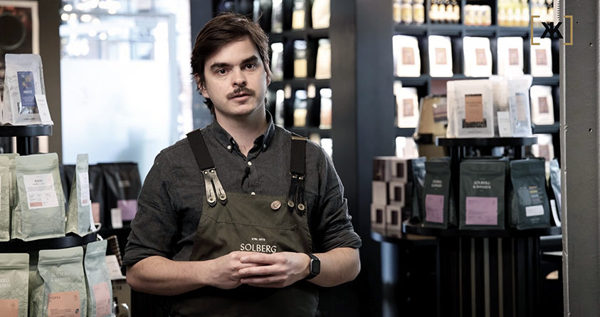 Arne Tobias Hanserud fra Solberg & Hansen forteller om hvordan man kan brygge bedre kaffe hjemme